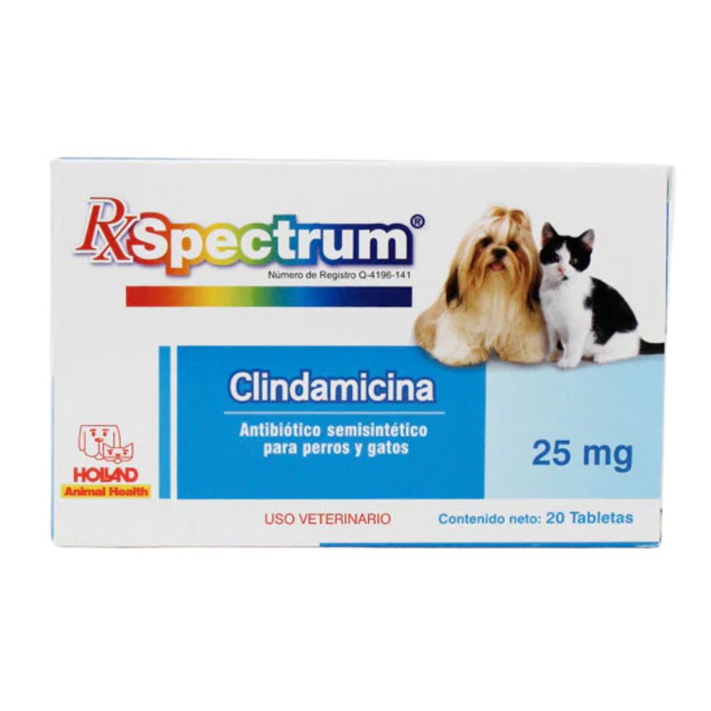 Holland Rx Spectrum Clindamicina 25Mg 20Tab