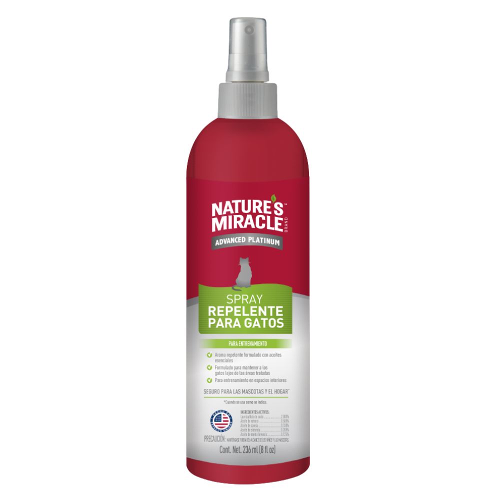 Natures Miracle Spray Repelente Para Gatos 236 Ml