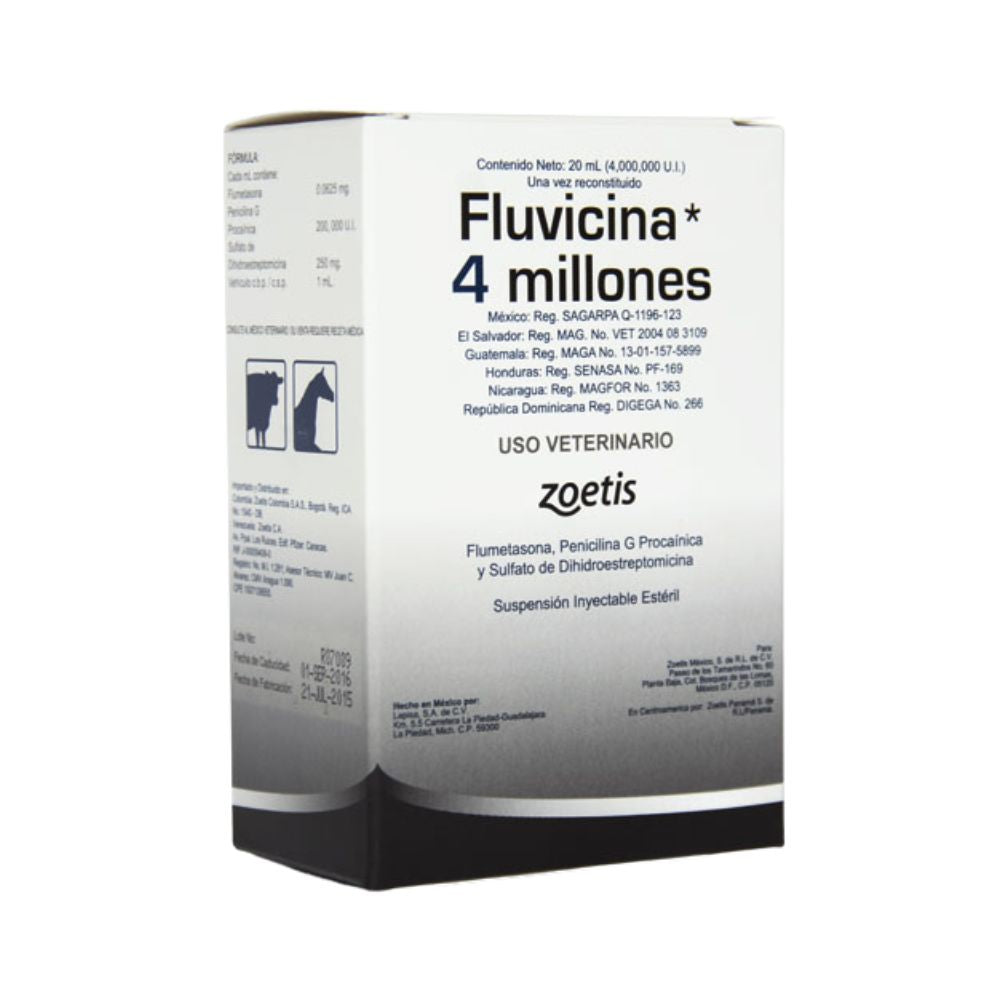 Zoetis Fluvicina 4 Mui 20 Ml