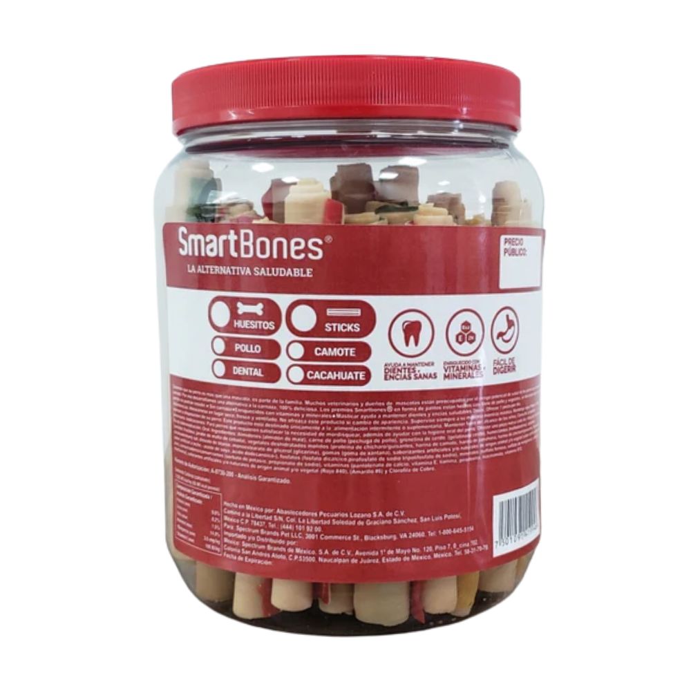 Smartbones Stick Vitrolero 50Pz