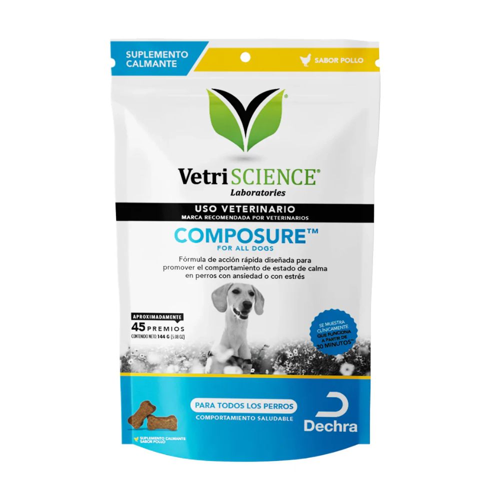 Dechra Vetriscience Composure Para Perros 45 Premios 144 G