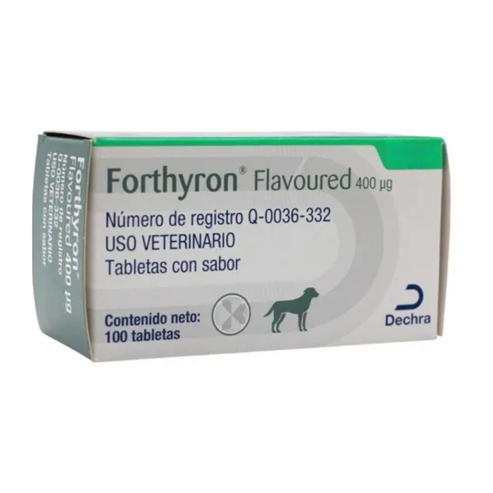 Dechra Forthyron 400Mcg 100Tab