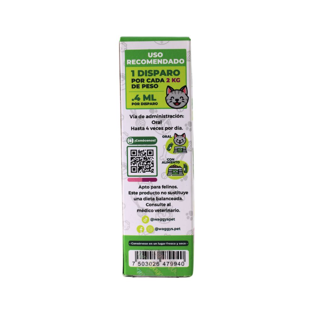 Waggys Catnip Gato Hemp 375 Mg