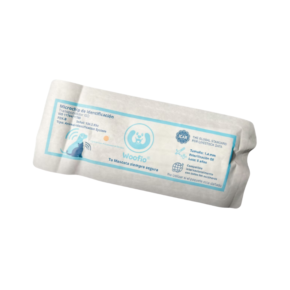 Woofio Microchip De Identificacion Para Mascotas