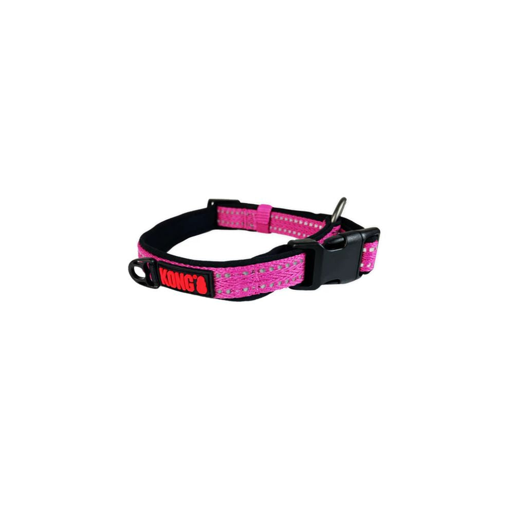 KONG COLLAR SUAVE DE NYLON ROSA CHICO