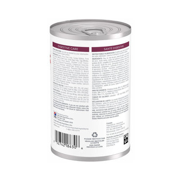 Hills I/D Gastrointestinal Low Fat Lata Perro 370 G