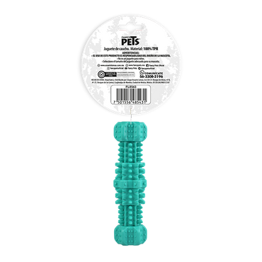Fancy Pets Juguete Caucho Mancuerna Pesada Spiky