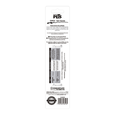 Fancy Pets Correa Ch Aqua Pop P/Perro