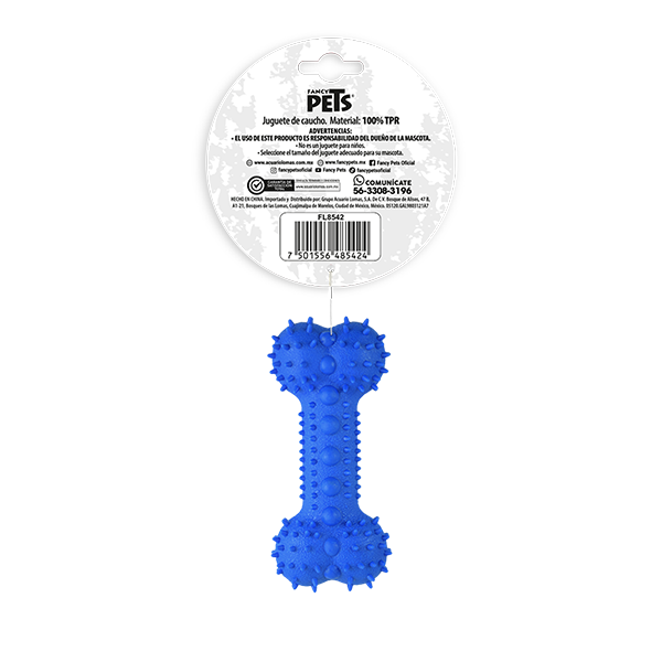 FANCY PETS JUGUETE DE CAUCHO HUESO DE POLLO MED SPIKY