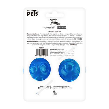 Fancy Pets Juguete Dona Flexible Ch/Con Sonido