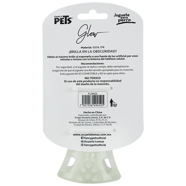 Fancy Pets Juguete Glow Hueso