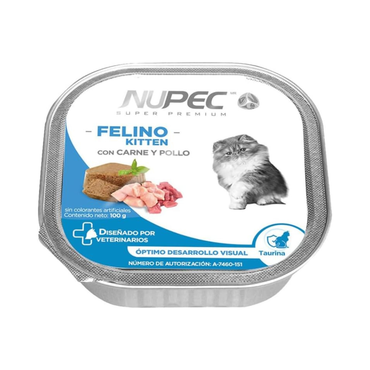 Nupec Feline Kitten Lata 100 G C/U 16 Pz