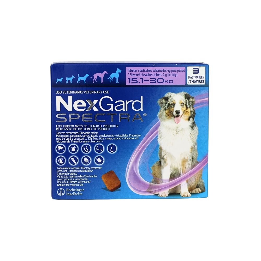 Nexgard Spectra L 15.1 - 30 Kg 3 Tab
