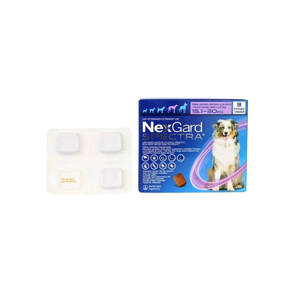Nexgard Spectra L 15.1 - 30 Kg 3 Tab