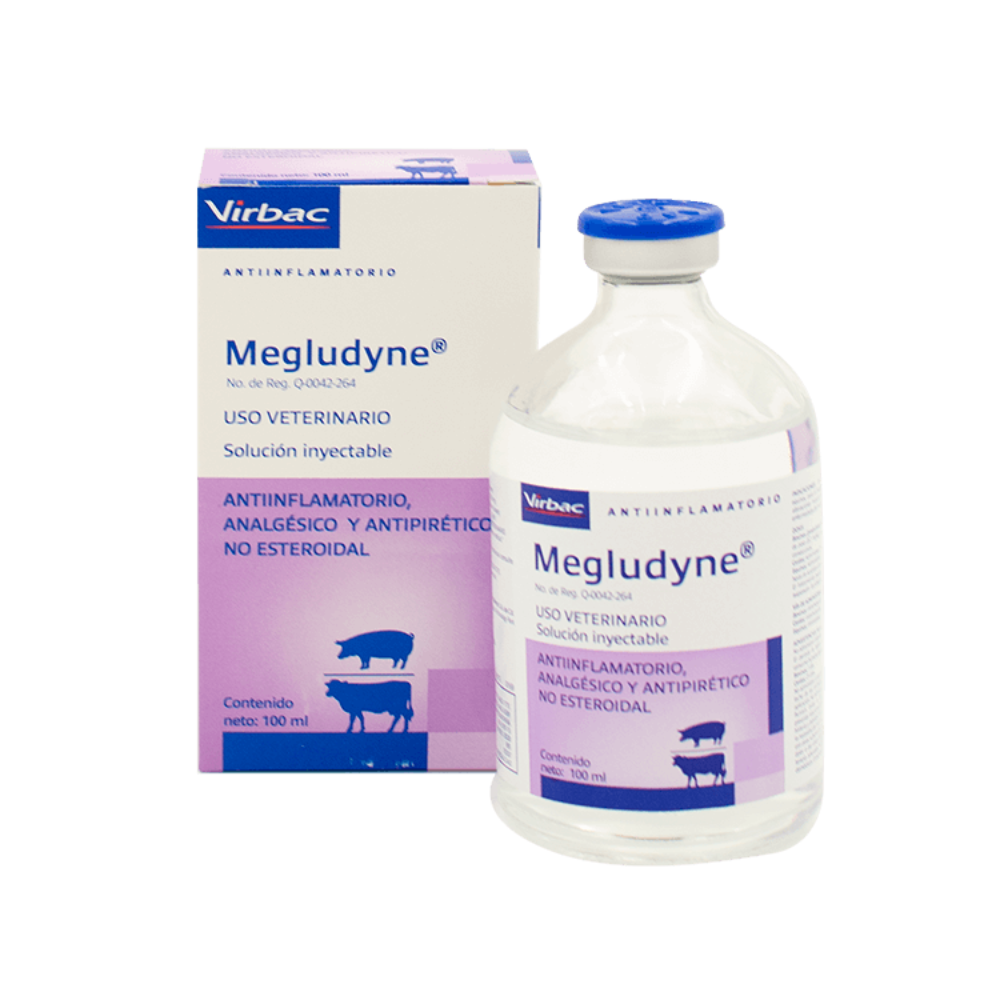 Virbac Megludyne Solucion Inyectable 100 Ml