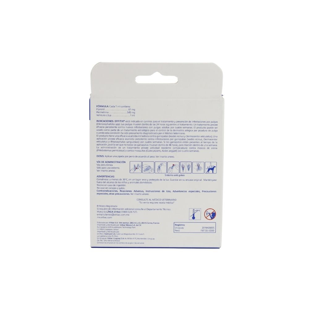 Virbac Effitix Perros 20-40 Kg