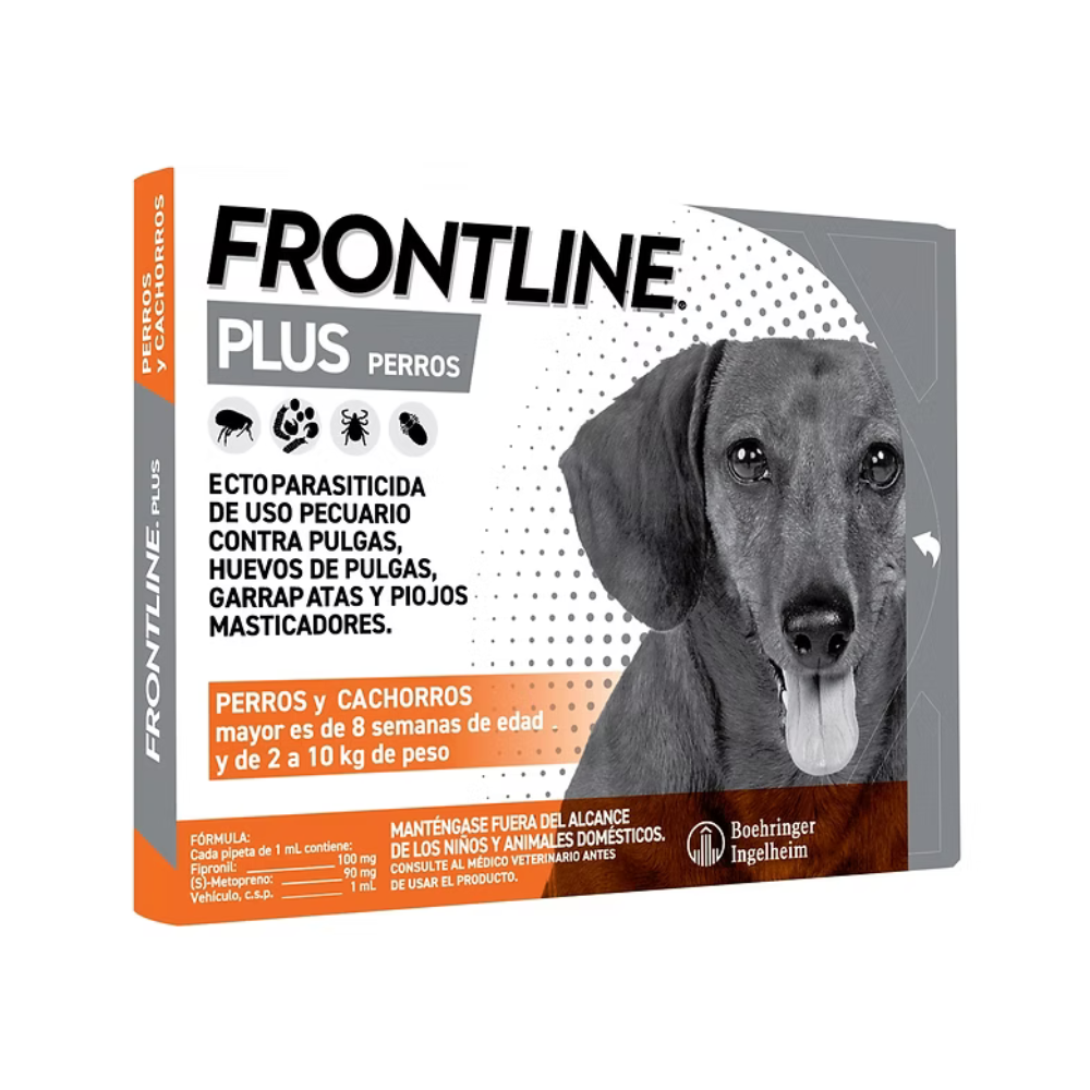 Boehringer Frontline Plus Perro S 2-10 Kg 3 Pip