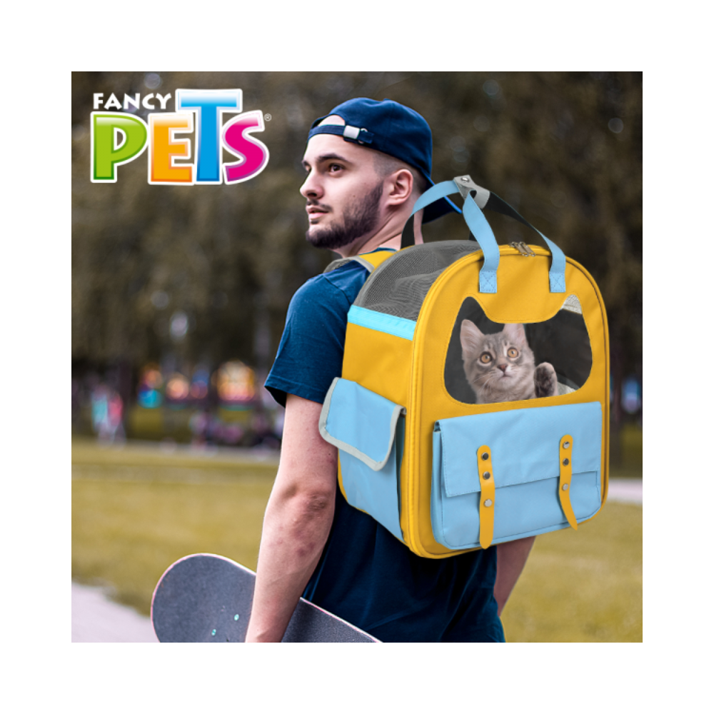 Fancy Pets Transportadora P/Gato Urban Mostaza