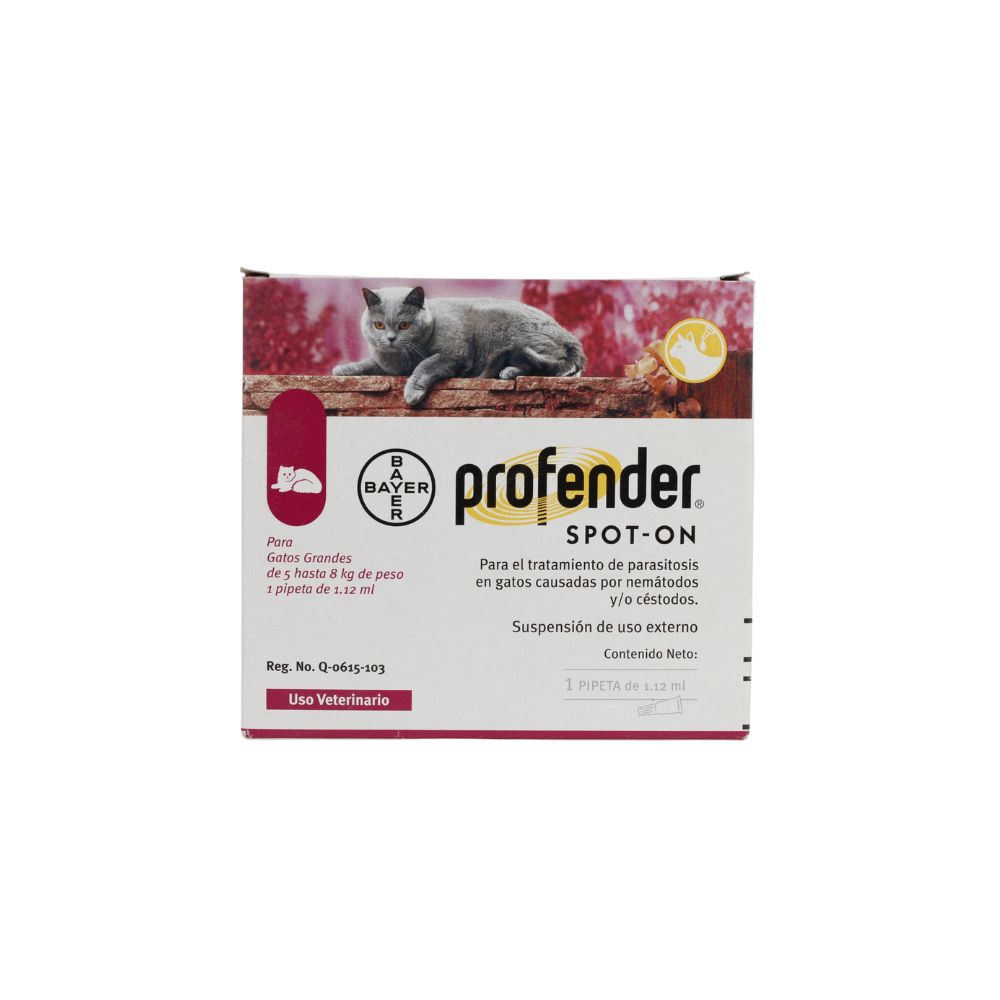 Elanco Profender Spot On 1.12 Ml Gatos 5-8 Kg