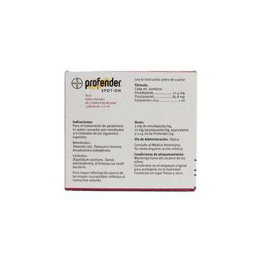 Elanco Profender Spot On 1.12 Ml Gatos 5-8 Kg