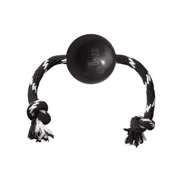 Kong Pelota Extreme Con Cuerda Negro