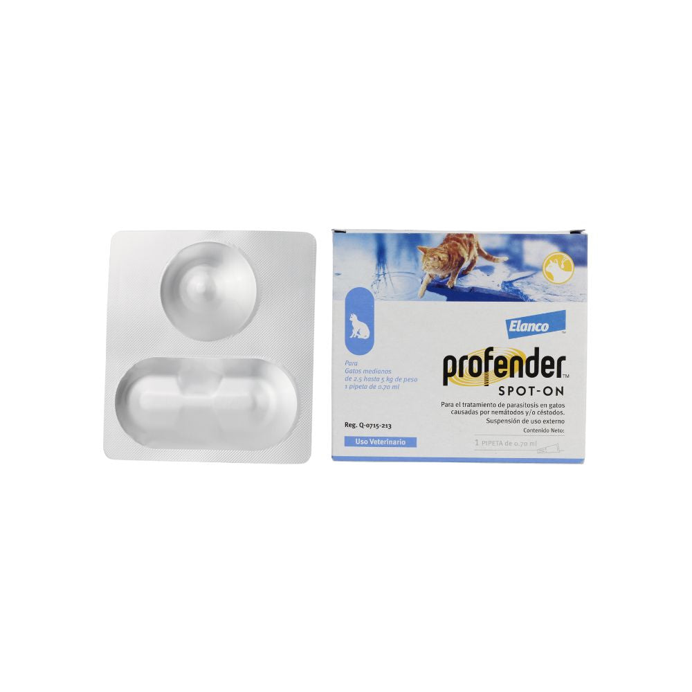 Elanco Profender Spot On 0.70 Ml Gatos 2.5-5 Kg
