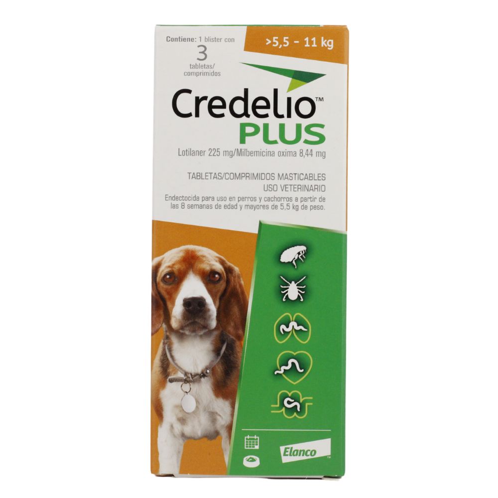 Elanco Credelio Plus 225 Mg 3 Tab