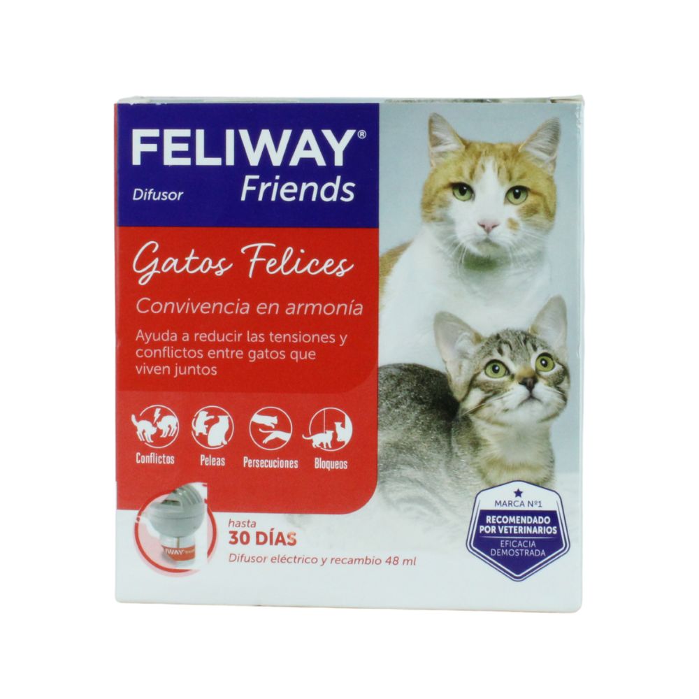 Ceva Feliway Friends Difusor + Recarga 48 Ml