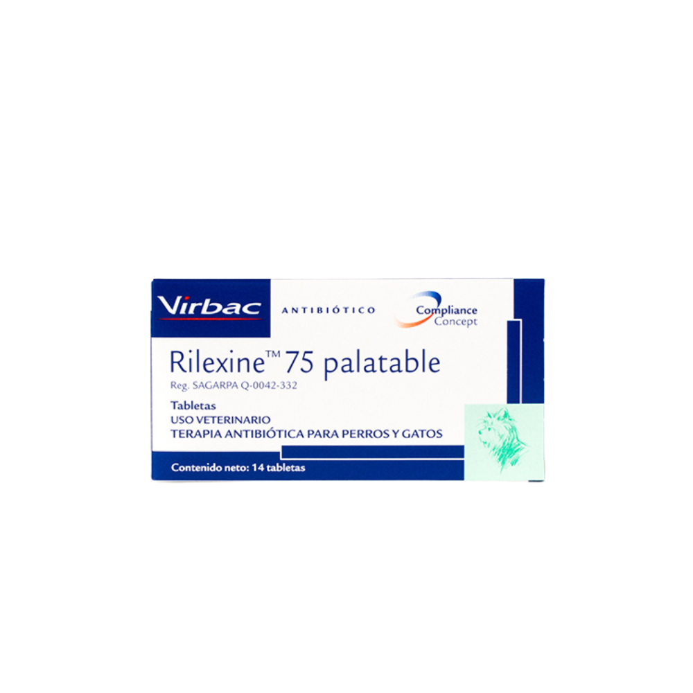 Virbac Rilexine 75 Mg 14Tab