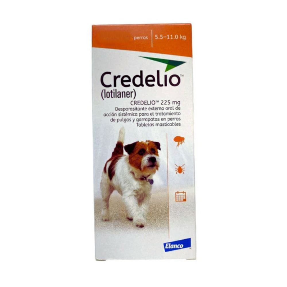 Elanco Credelio 225 Mg 5.5-11 Kg 3 Tab