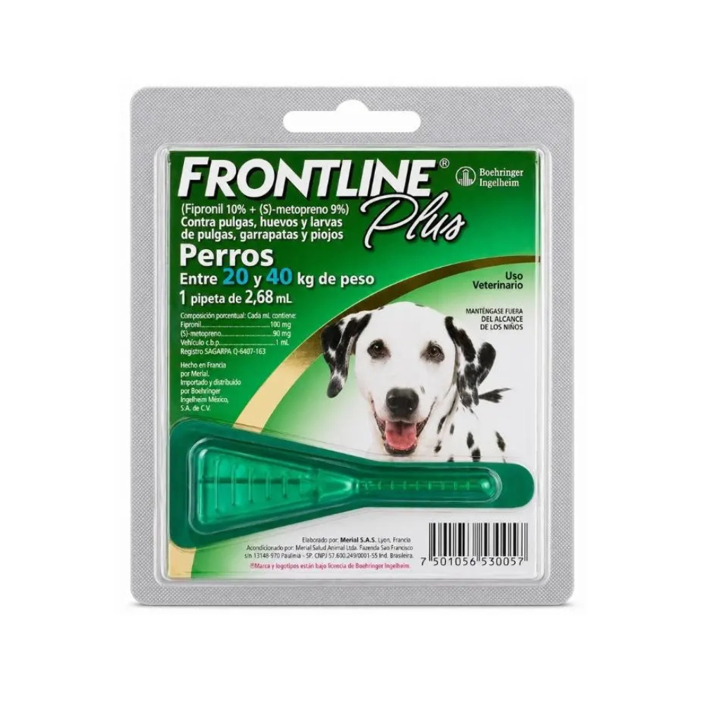Boehringer Frontline Plus Perro L 20-40 Kg 1 Pip