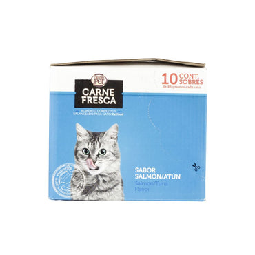 Grand Pet 10 Sobres Cf Salmon/Atun Gato
