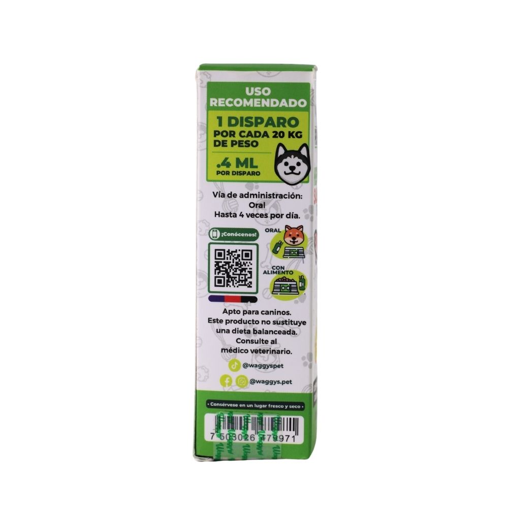 WAGGYS ACEITE DE OLIVA PERRO HEMP 1500 MG