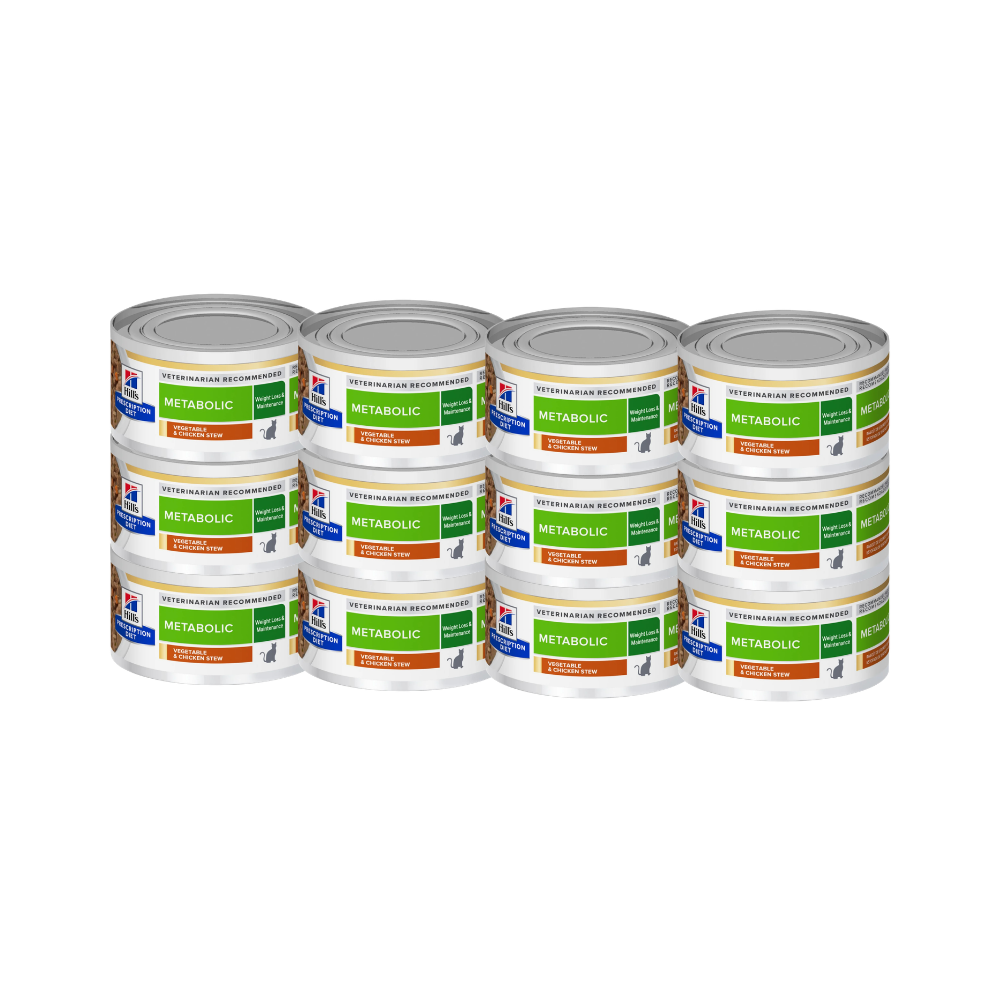 Hills Lata Metabolic Gato 2.5Oz 12 Pz