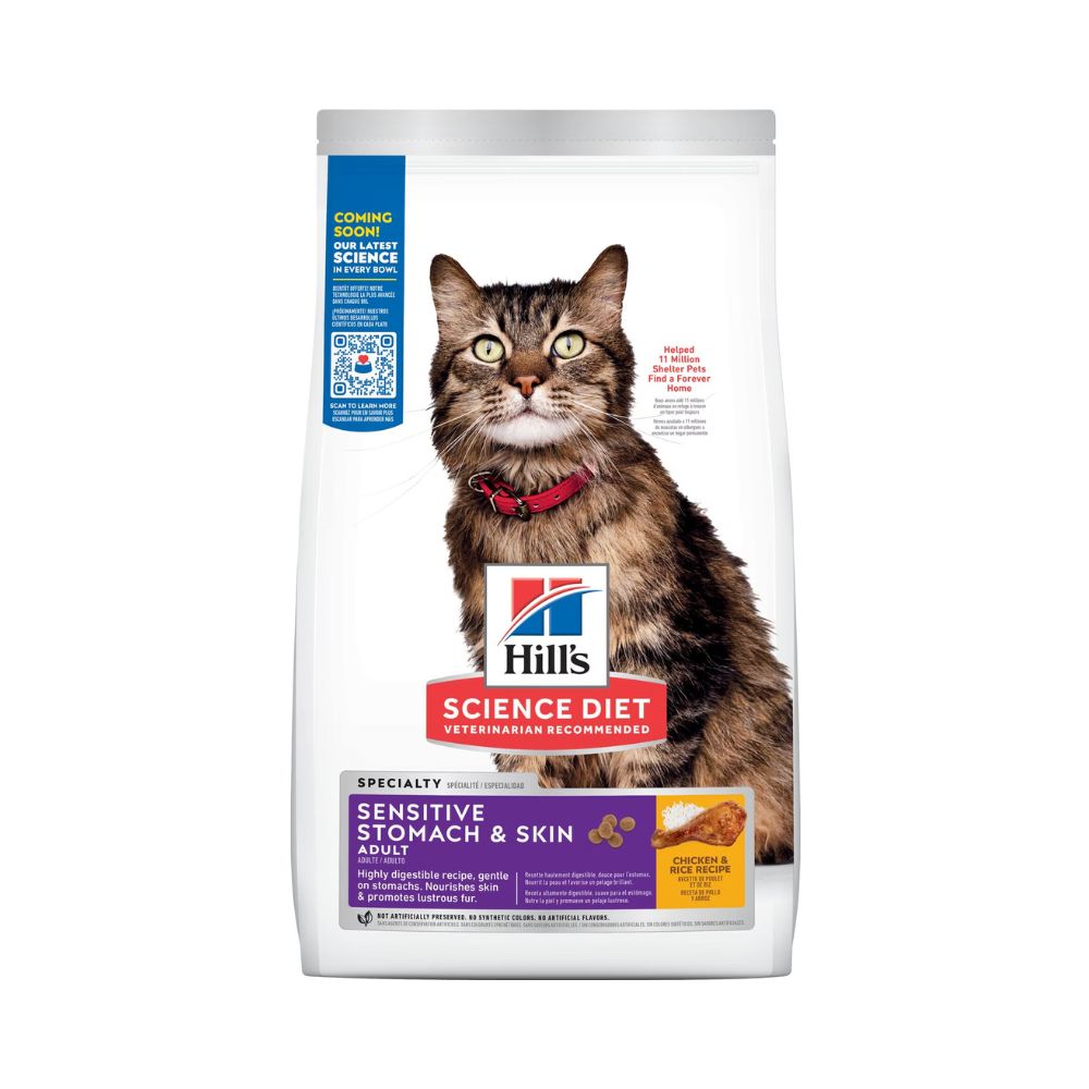 Hills Sensitive Stomach & Skin Gato 3.17 Kg