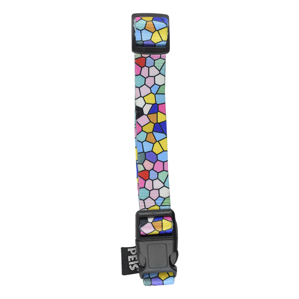 FANCY PETS COLLAR MED GEO GLASS P/PERRO
