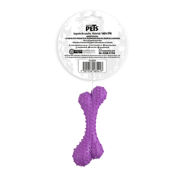 FANCY PETS JUGUETE CAUCHO HUESO DE POLLO CH SPIKY