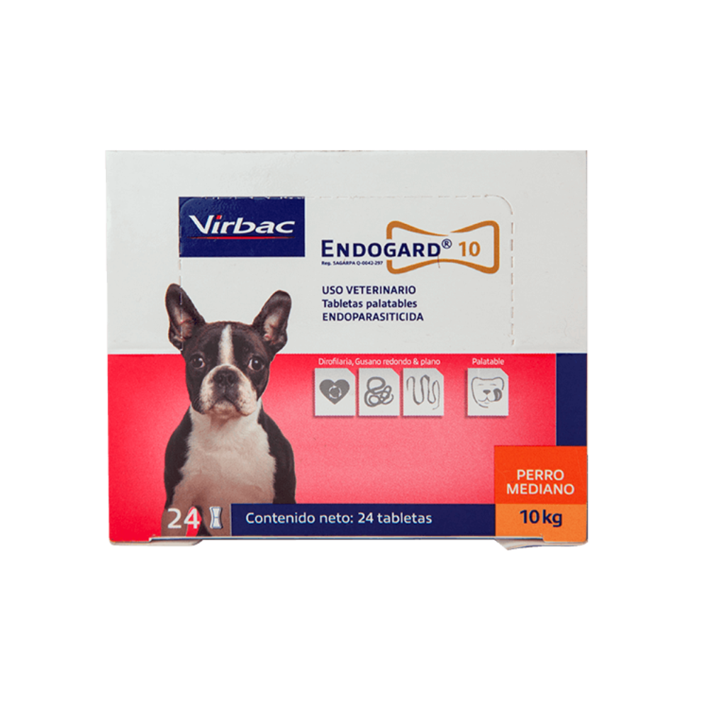 Virbac Endogard Perros 10 Kg *Blister 2Tab*