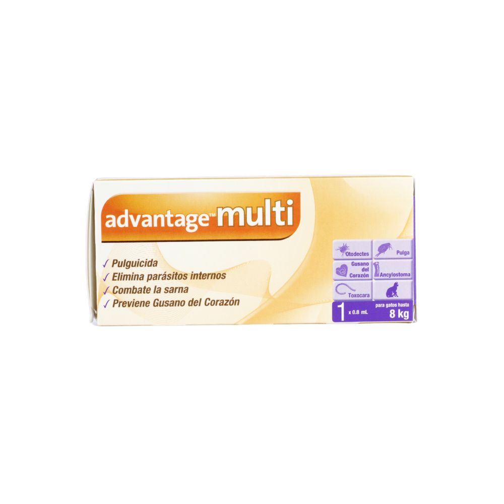Elanco Advantage Multi Gatos 4-8Kg 0.8Ml