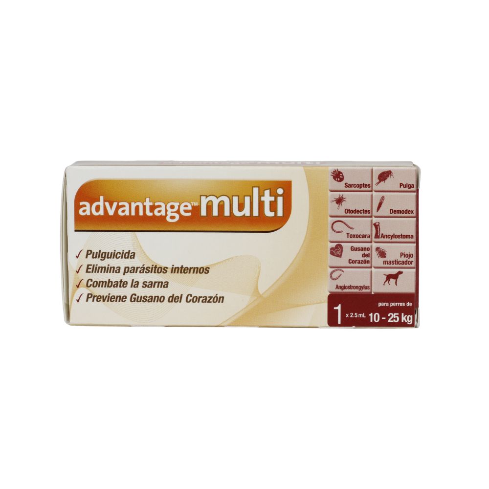 Elanco Advantage Multi Perros 10-25Kg 2.5Ml