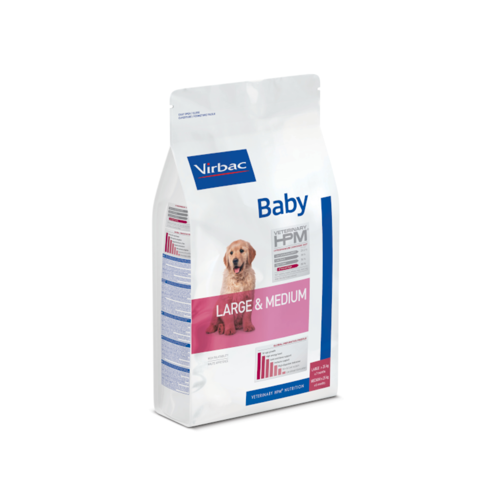 Virbac Hpm Baby Large & Medium 12 Kg
