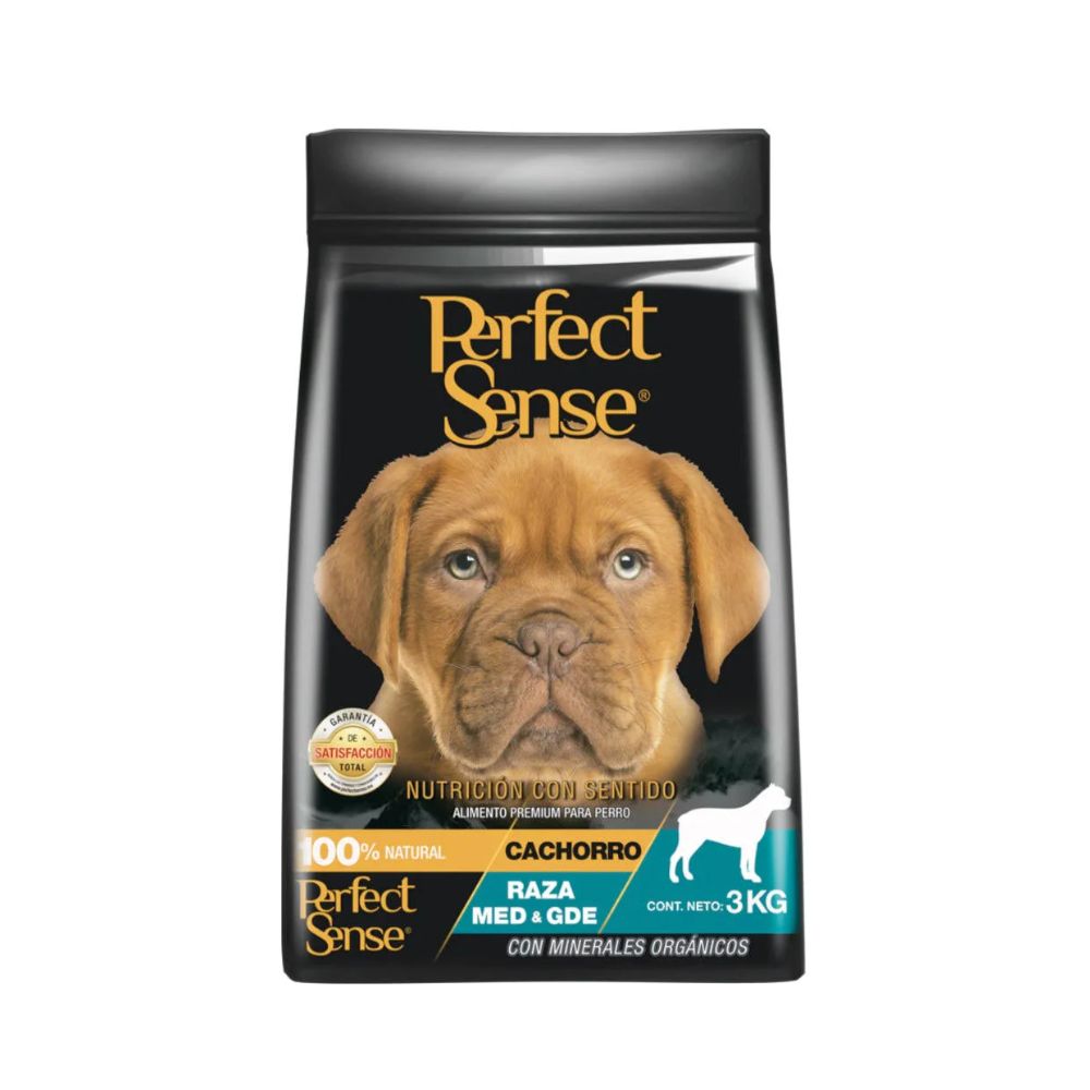 Perfect Sense Cachorro Raza Med Y Grand 3Kg