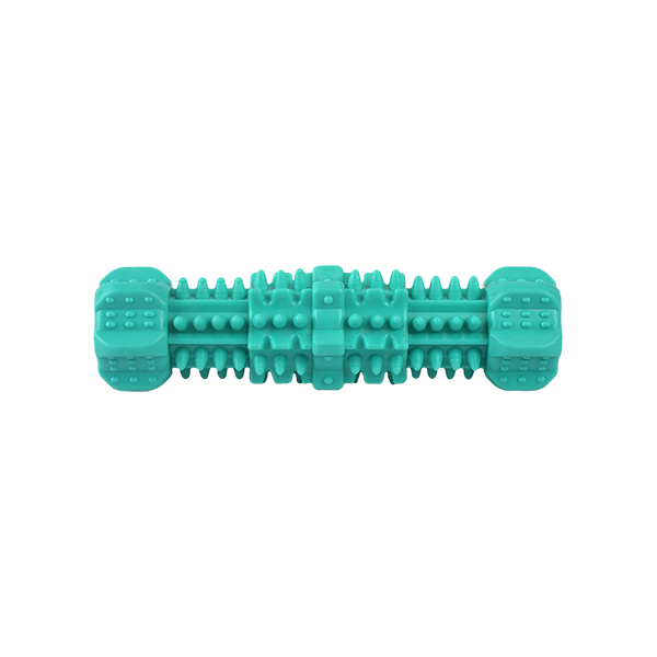 FANCY PETS JUGUETE CAUCHO MANCUERNA PESADA SPIKY