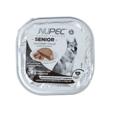 Nupec Perro Senior Lata 100 G C/U 16 Pz
