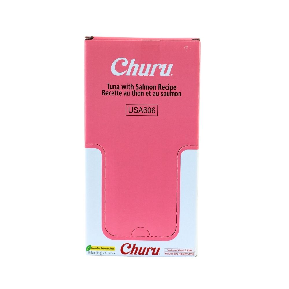 INABA CHURU SALMON CAJA C/6 BOLSAS C/*4PZ*
