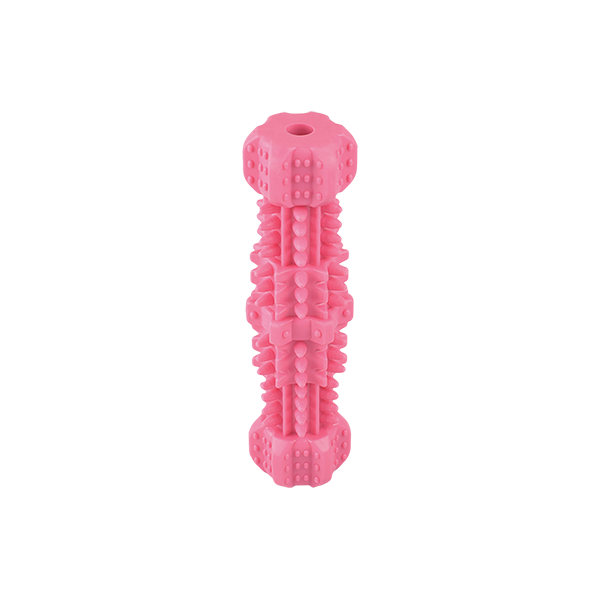 FANCY PETS JUGUETE CAUCHO MANCUERNA PESADA SPIKY