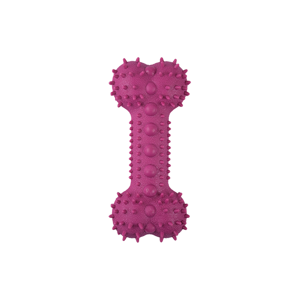 FANCY PETS JUGUETE DE CAUCHO HUESO DE POLLO MED SPIKY