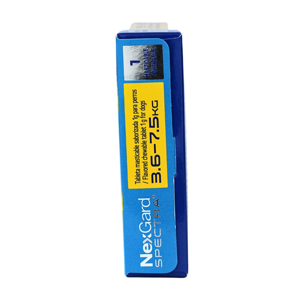 Nexgard Spectra S 3.6 - 7.5 Kg 3 Tab