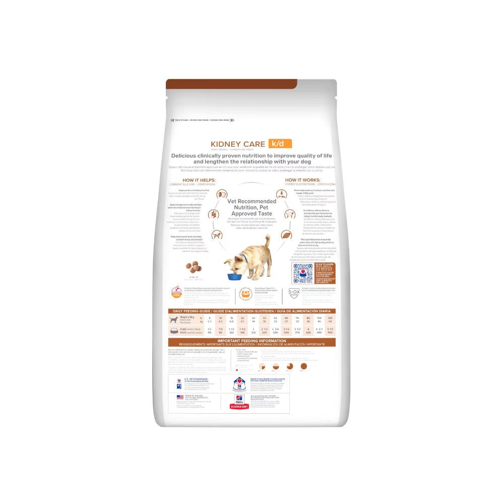 Hills K/D Perro 3.9 Kg (Enfermedad Renal)