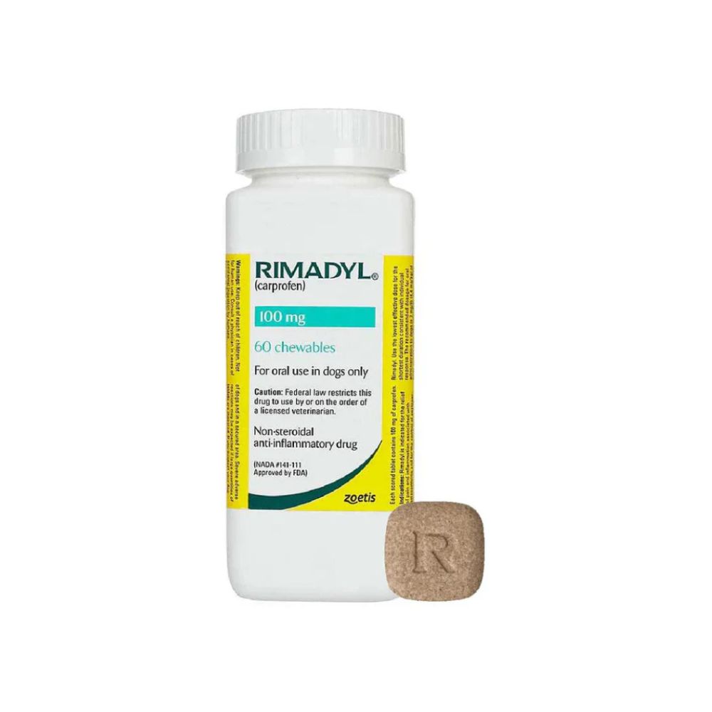 Zoetis Rimadyl Masticables 100 Mg 60 Tabs